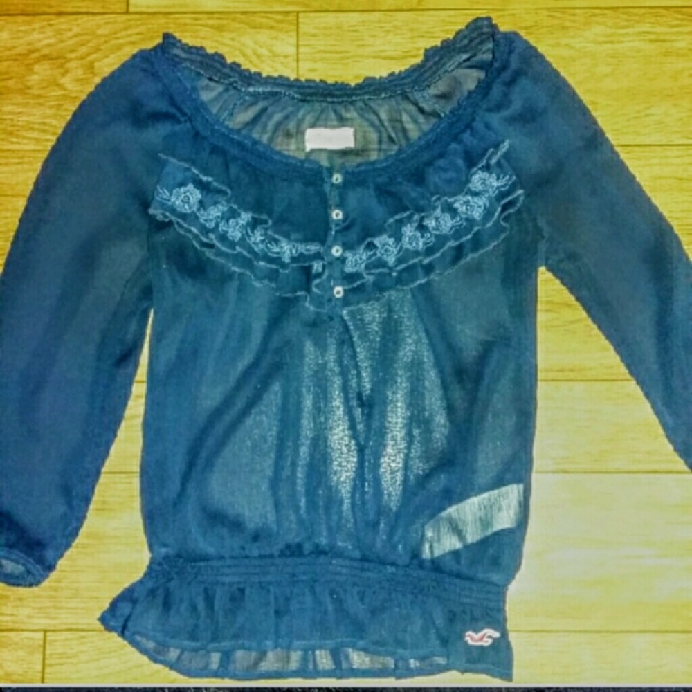 Hollister Sheer blouse
